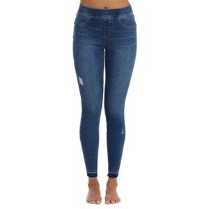 Spanx Distressed Denim Leggings